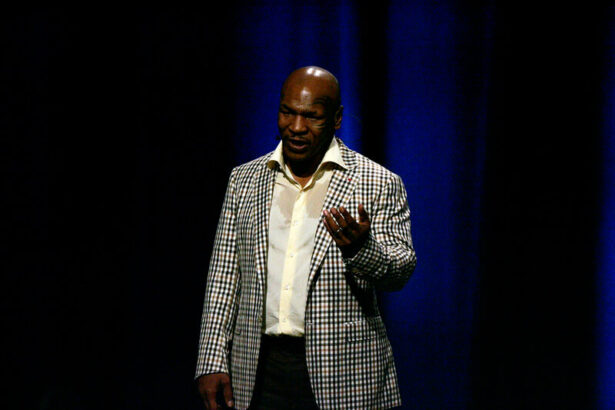 tyson on stage