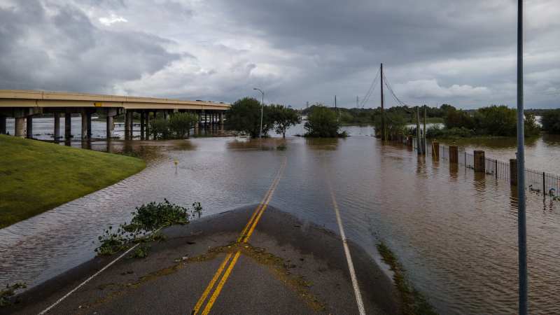 street flooded