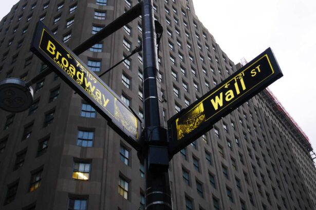 wall street sign