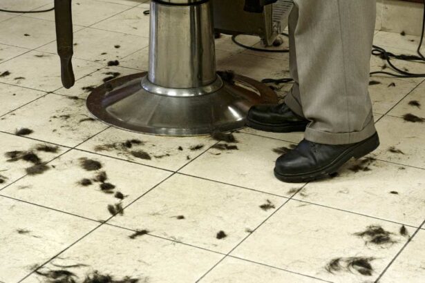 barber shop floor