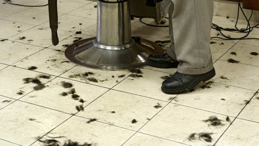 barber shop floor