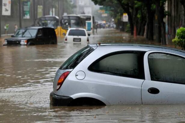 flooding in street