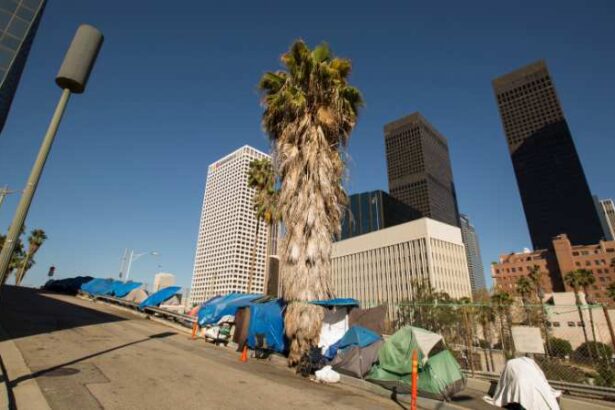 homeless encampment