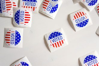 voting stickers