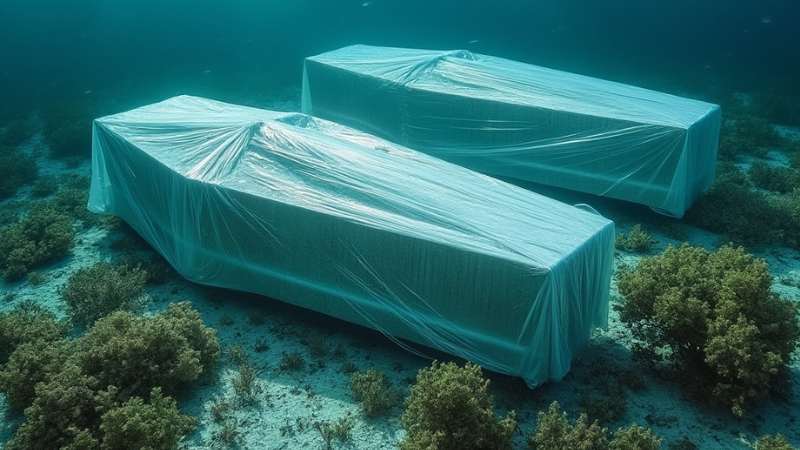 Underwater coffins